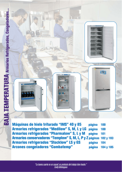 baja temperatura - Grupo