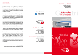 Más información - Hospital Sant Joan de Déu Palma de Mallorca