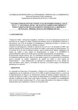 Tarjetas - Acodeco