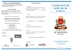 Programa II Curso Derecho Familia