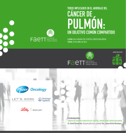 PULMÓN: - Sociedad Española de Oncología Médica