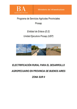 Electrificación Rural Sur II