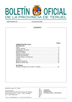 Bop del - Sede Electr&oacute;nica de la Intranet de la Diputacion Provincial
