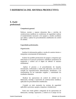 萱 REFERENCIA DEL SISTEMA PRODUCTIVO.