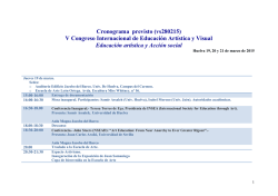 para web Cronograma V Congreso Internacional vs 6 marzo