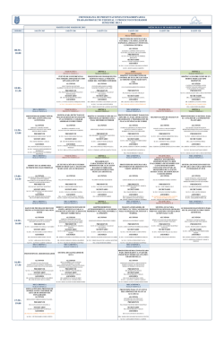 Calendario.Presentaciones Extraordinario TTbis.2015-1