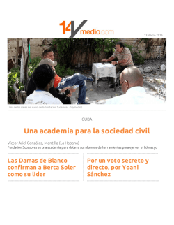 Una academia para la sociedad civil