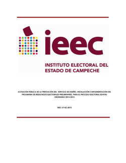 6. PREP BASES FINAL - Instituto Electoral del Estado de Campeche