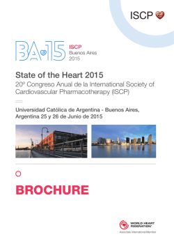 BROCHURE - Sociedad Argentina de Cardiología