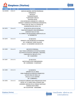 Empleos (Varios)