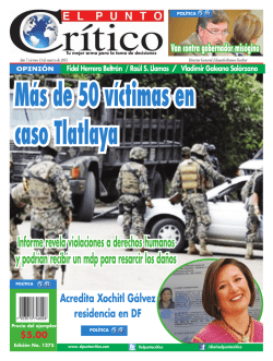 Informe revela violaciones a derechos humanos y podr&iacute;an recibir un