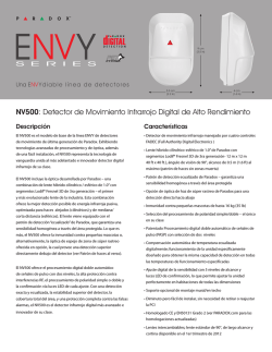 NV500: Detector de Movimiento Infrarrojo Digital de