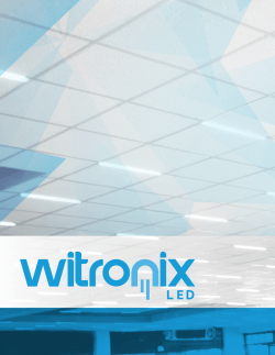 Catálogo PDF WitroniX LED 2015