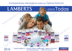Lamberts Para Todos