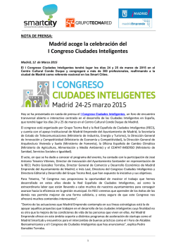 nota de prensa
