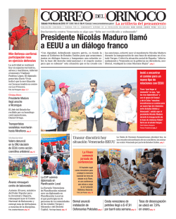 s - Correo del Orinoco