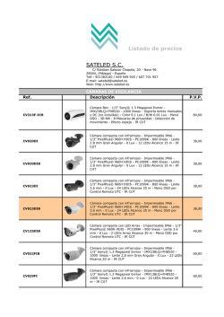 Cat&aacute;logo seguridad SATELED