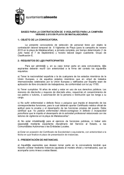 Bases - Gobierno Transparente de Almonte