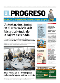 12/03/2015 - El Progreso