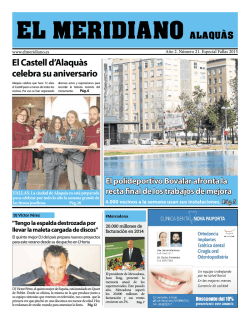 El Castell d`Alaquàs celebra su aniversario