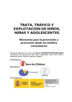 TRATA DE PERSONAS
