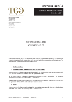 Circular informativa 12/2014
