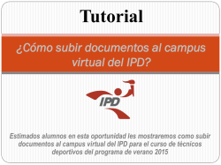 Tutorial subir expedientes