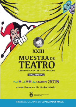 Descargar Programa Muestra de Teatro 2015