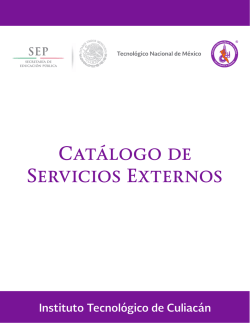 CATALOGO DE SERVICIOS EXTERNOS 2014 OK 2.cdr