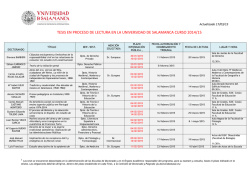 Tesis en proceso de lectura
