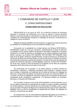 Carta de servicios 2015.