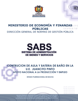 DBC - Sistema de Contrataciones Estatales