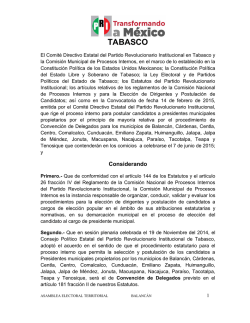 Balancán - PRI Tabasco