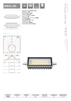 LINEAL LED - Grupo Prilux Iluminación