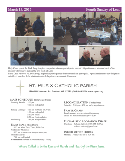 St. Pius X Catholic parish