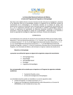 La Universidad Nacional Autónoma de México, a través del