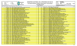 Seclantás - Tribunal Electoral de la Provincia de Salta