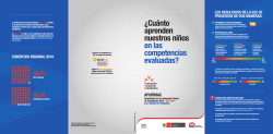 Informe de resultados ECE 2014 – APURIMAC