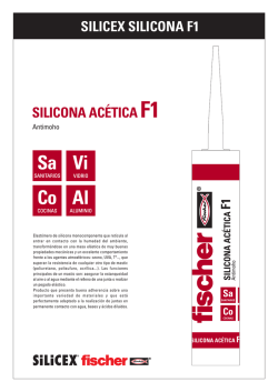 silicona ac&eacute;tica f1