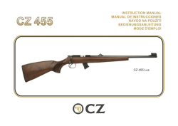 Manual de instrucciones CZ 455