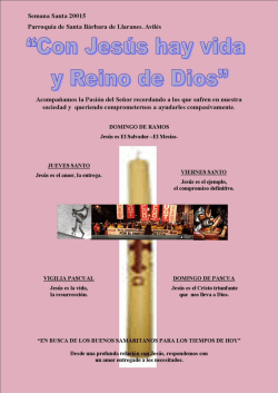 Material litúrgico - Parroquia de Llaranes