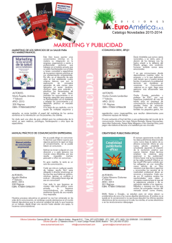 MARKETING 15 - Ediciones Euroamerica