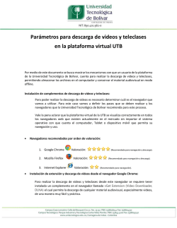 Cómo descargar teleclases