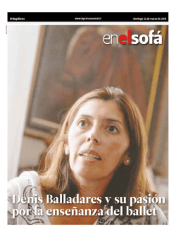 Denis Balladares y su pasi&oacute;n por la ense&ntilde;anza