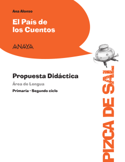 El País de los Cuentos. Propuesta Didáctica (PDF)