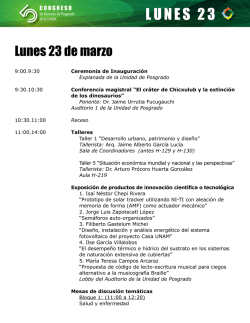 Bajar Programa (PDF) - Coordinación de Estudios de Posgrado