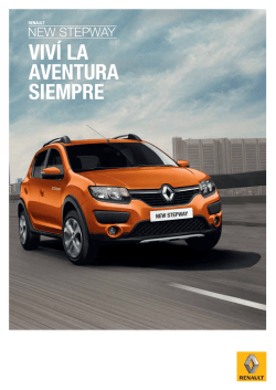 VIVÍ LA AVENTURA SIEMPRE - Renault