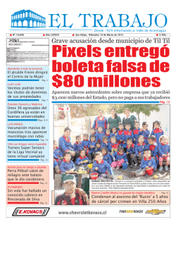 Grave acusación desde municipio de Til Til