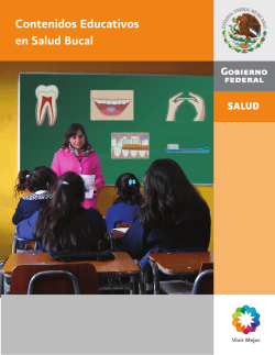 Contenidos Educativos en Salud Bucal