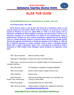 ALZA TUS OJOS - Gran Fratervidad Tao Gnóstica Espiritual